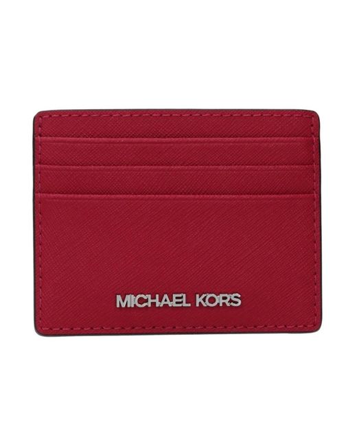 Wallets & Cardholders di Michael Kors in Red