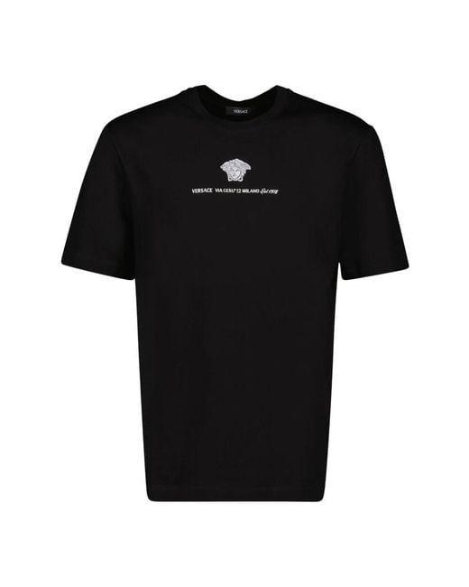 Versace Black T-Shirts for men