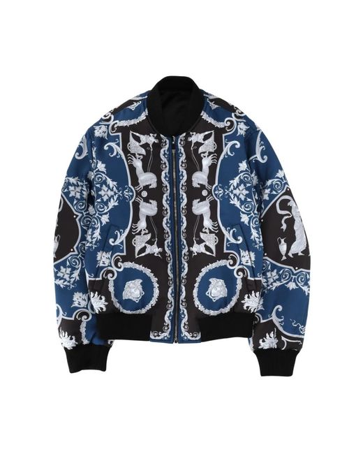 Bomber Jackets Versace pour homme en coloris Blue