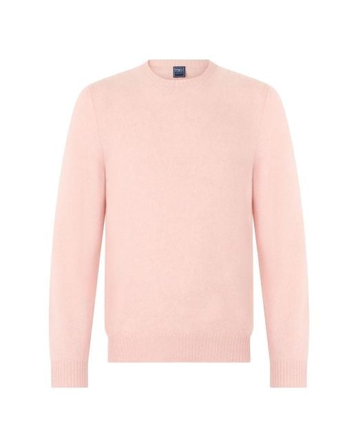 Fedeli Pink Cashmere Knitwear for men