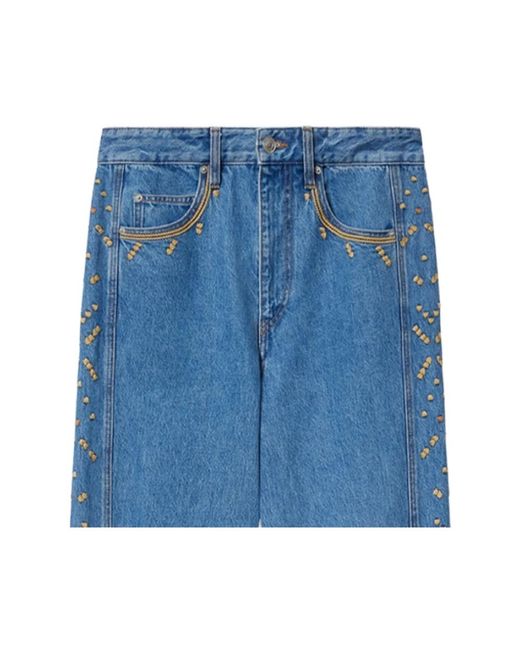 Isabel Marant Blue Straight Fit Jeans for men