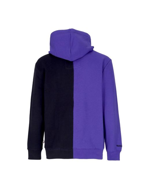 Mitchell & Ness Hoodies & Sweatvesten ,Veelkleurig ,Katoen Nba Phoenix Suns Zip Hoodie in het Blue voor heren