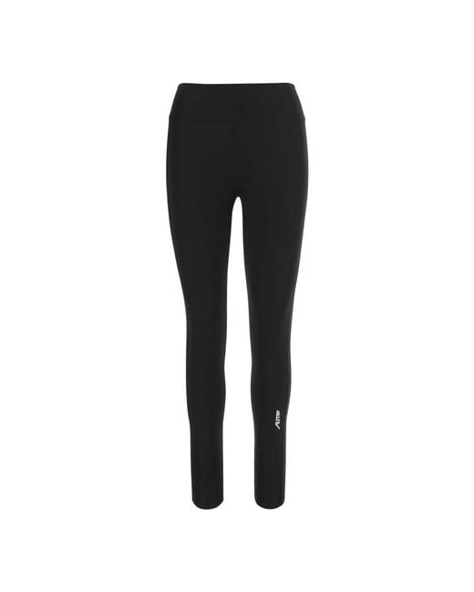 Autry Fitness ,Zwart ,Nylon Skinny Nylon Blend Broek in het Black