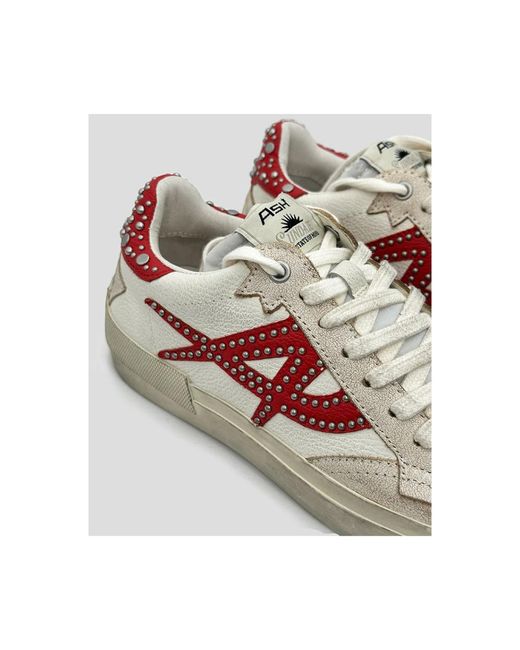 Ash White Moonlight Studs Sneakers