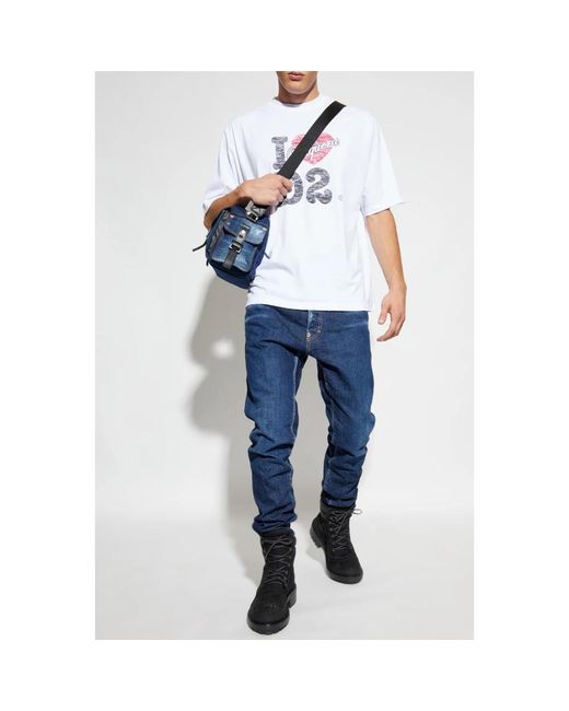 T-Shirts DSquared² de hombre de color White