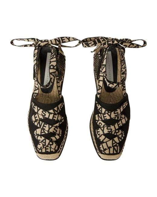 Stella McCartney Metallic Wedges