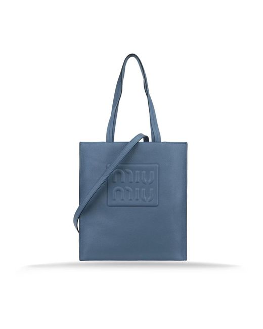 Miu Miu Blue Shopping Bags