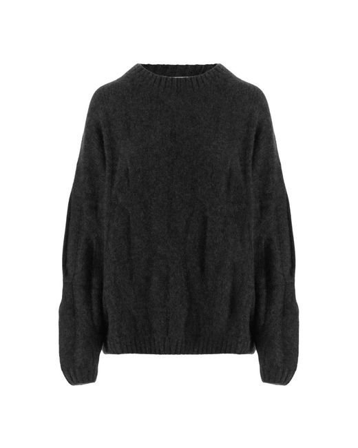 Allude Black Cashmere Knitwear