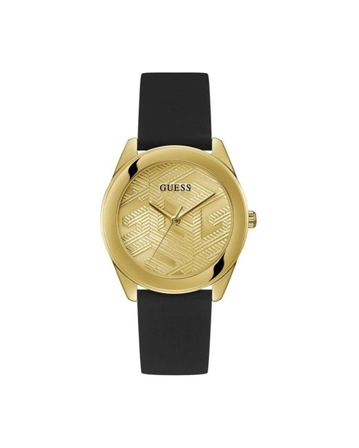 Guess Metallic Armbanduhr cubed