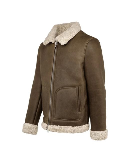 Leather Jackets Bomboogie de hombre de color Green