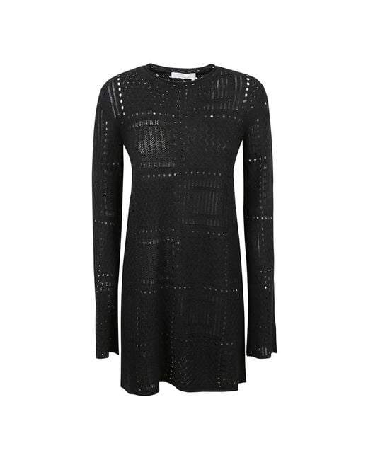 Chloé Black Knitted Dresses