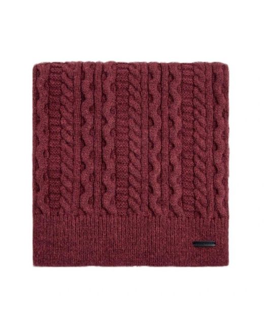 Pepe Jeans Red Winter Scarves