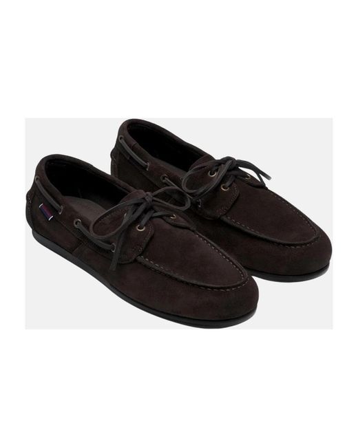 Sebago Black Sailor Shoes
