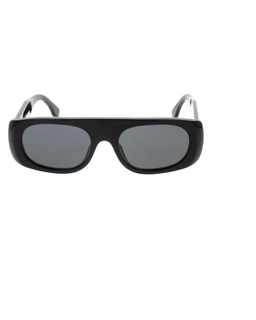 Fendi Accessoires ,Zwart ,Zonnebril Met Uniek Ontwerp in het Black