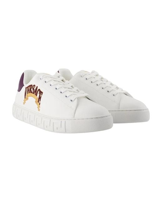 Sneakers Versace de hombre de color White