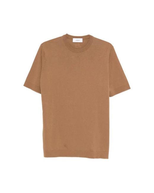 Lardini Brown Round-Neck Knitwear for men