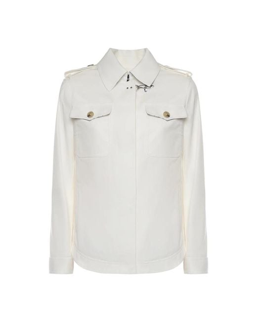 Fay White Light Jackets