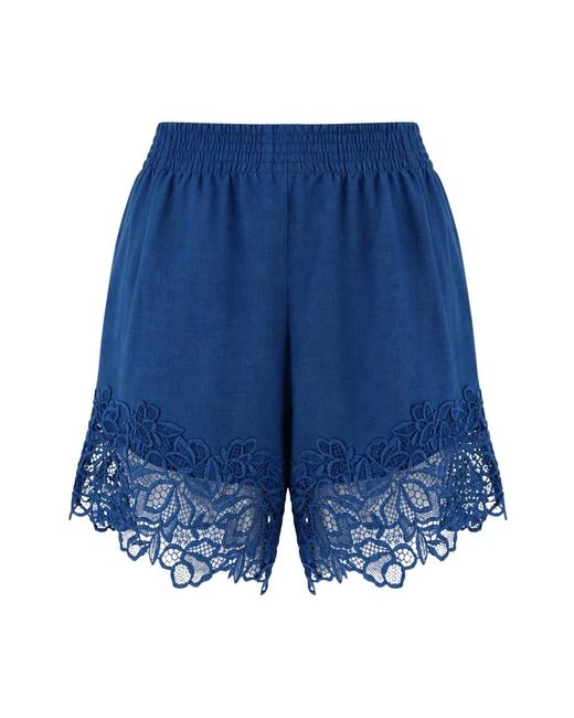 Ermanno Scervino Blue Casual Shorts