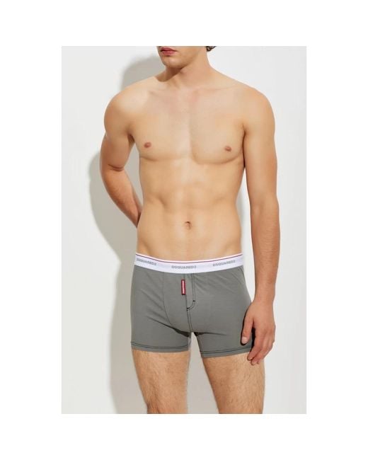 Bottoms DSquared² de hombre de color Gray