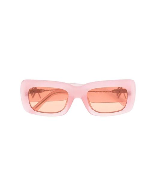 Linda Farrow Pink Sunglasses