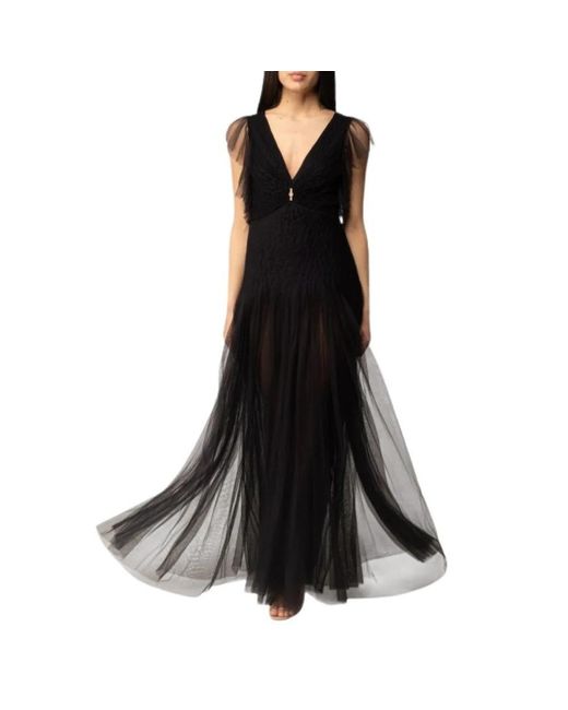 Elisabetta Franchi Black Gowns