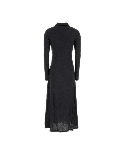 Ganni Black Maxi Dresses