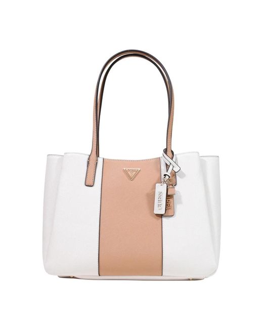 Guess White Handbags