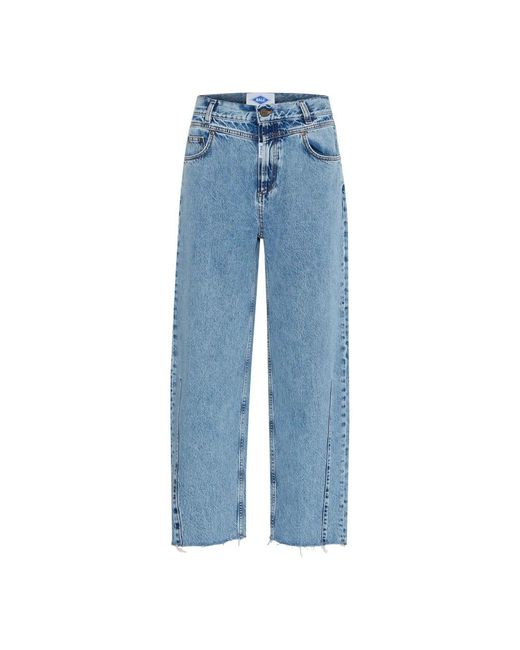 Ball Blue Loose-Fit Jeans