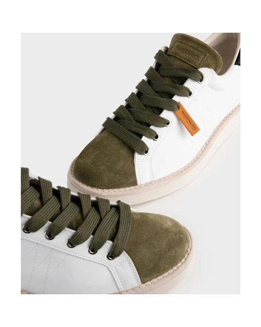 Pànchic P01 Microfiber Sneaker in het White voor heren