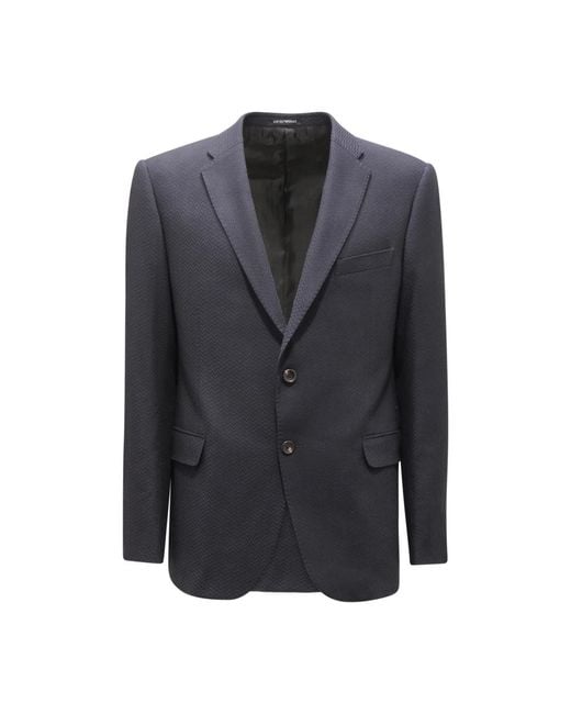 Armani Blue Blazers for men