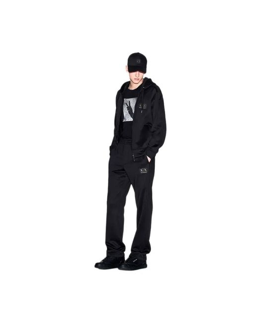ARMANI EXCHANGE Zip-Throughs in het Black voor heren