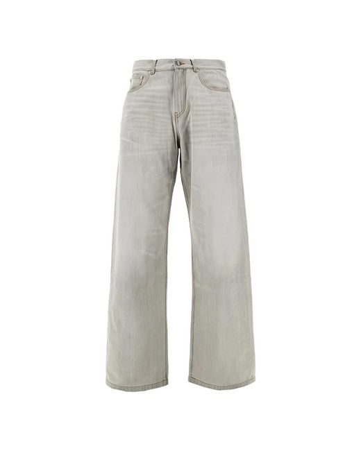 Palm Angels Gray Denim for men
