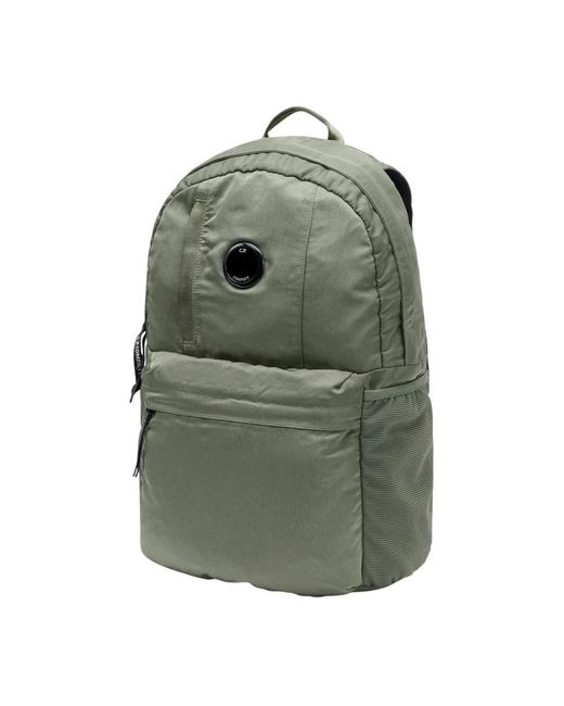 C P Company Green Backpacks