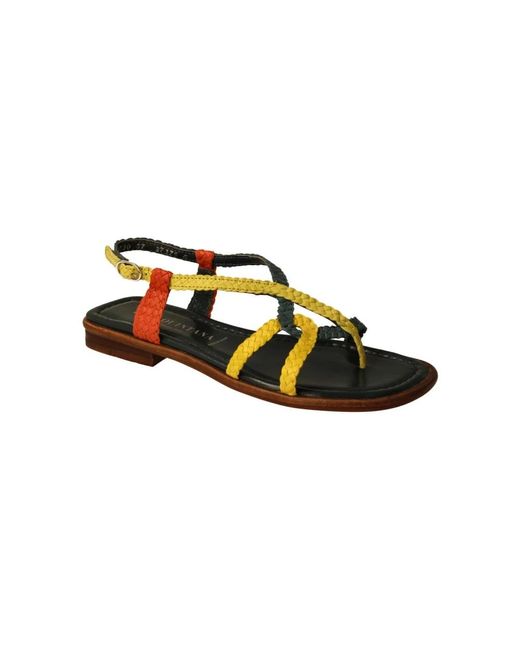 Pons Quintana Multicolor Flat Sandals
