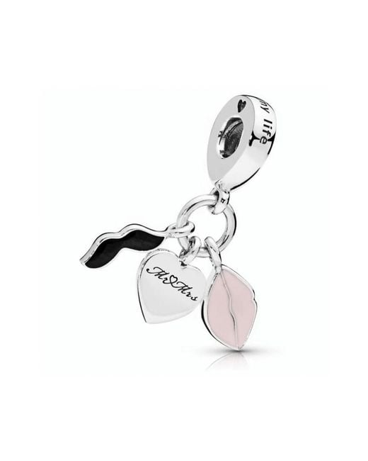 Pandora Metallic Mr And Mrs Dangle