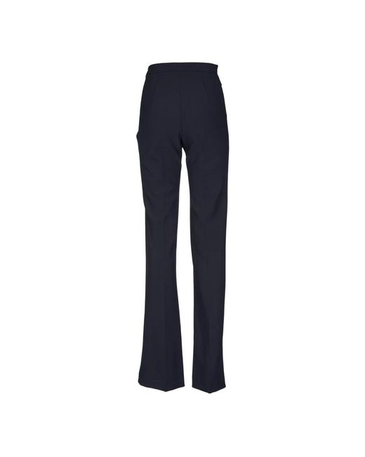 Elisabetta Franchi Blue Wide Trousers