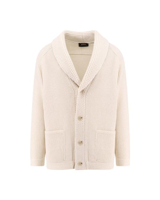 Cardigans HUGO de hombre de color White