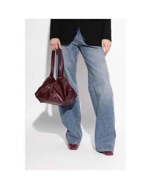 Versace Brown Shoulder Bags