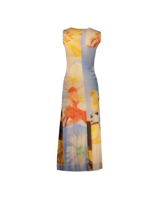 Desigual Metallic Midi Dresses