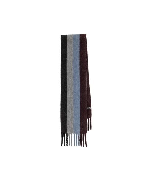 Paul Smith Black Winter Scarves for men