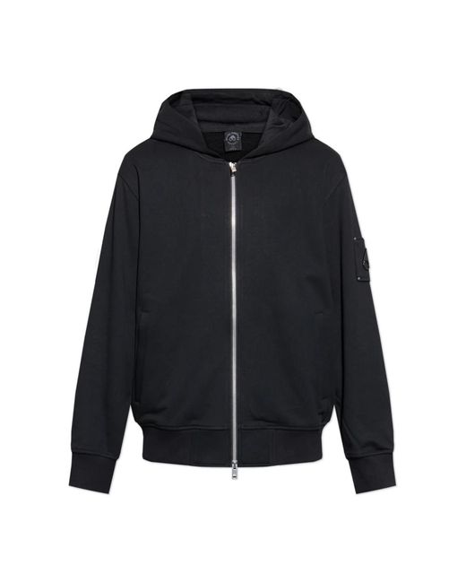 Moose Knuckles Blue Zip-Throughs for men