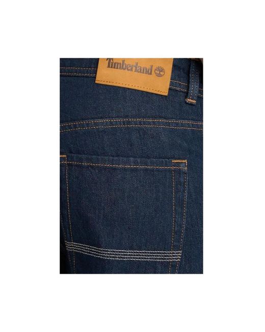 Timberland Blue Slim-Fit Jeans for men