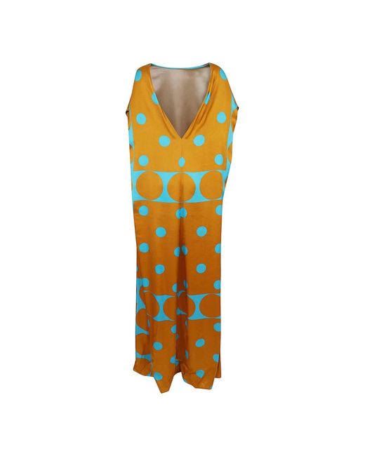 Dries Van Noten Yellow Maxi Dresses