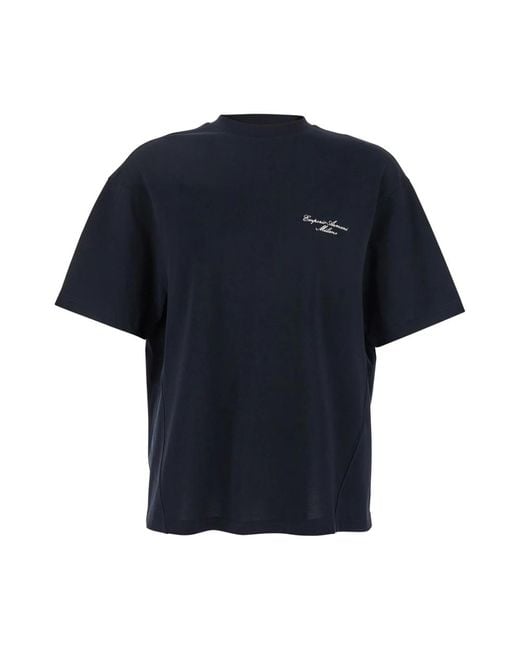 Emporio Armani T-Shirts in het Blue voor heren