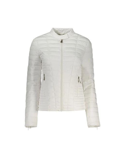 Guess Gray Winter Jackets