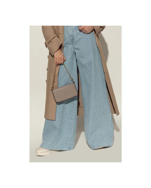 Michael Kors Gray Schultertasche Bryant