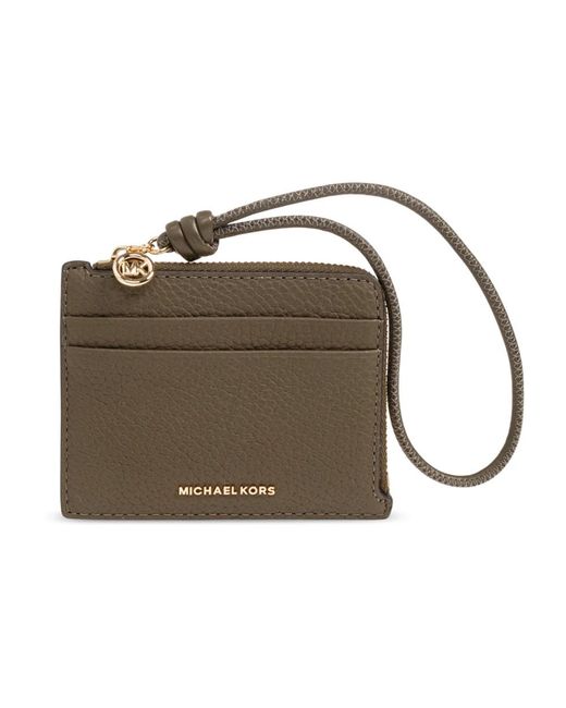 Michael Kors Metallic Wallets &Amp; Cardholders