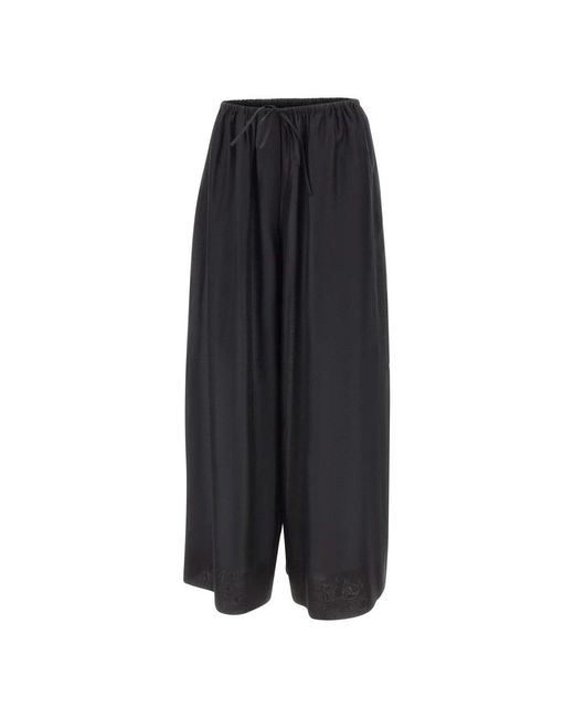 Entire studios Black Wide Trousers