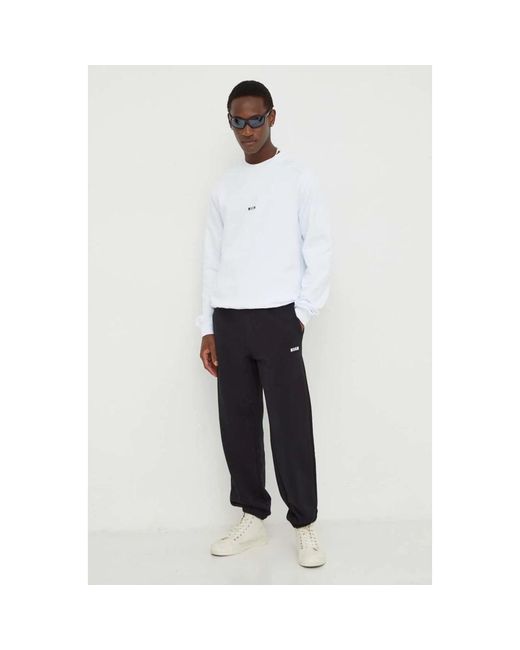 MSGM Sweat Jogger Pants in het Blue voor heren