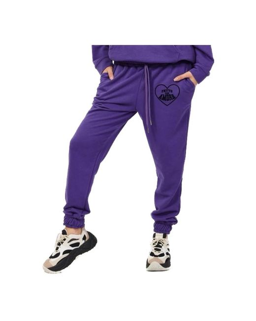 Giulia N Couture Blue Sweatpants